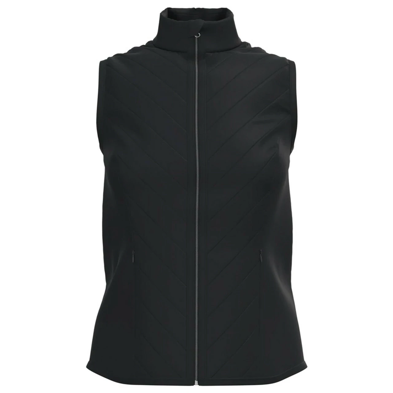 Callaway Women's Lightweight Chevron Quilted Vest 3 Callaway Women's Lightweight Chevron Quilted Vest