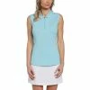 Callaway Women's Tonal Heather Sleeveless Polo -Shoes Sales Shop callaway womens tonal heather sleeveless polo light santorini blue heather 01 80138.1654788478