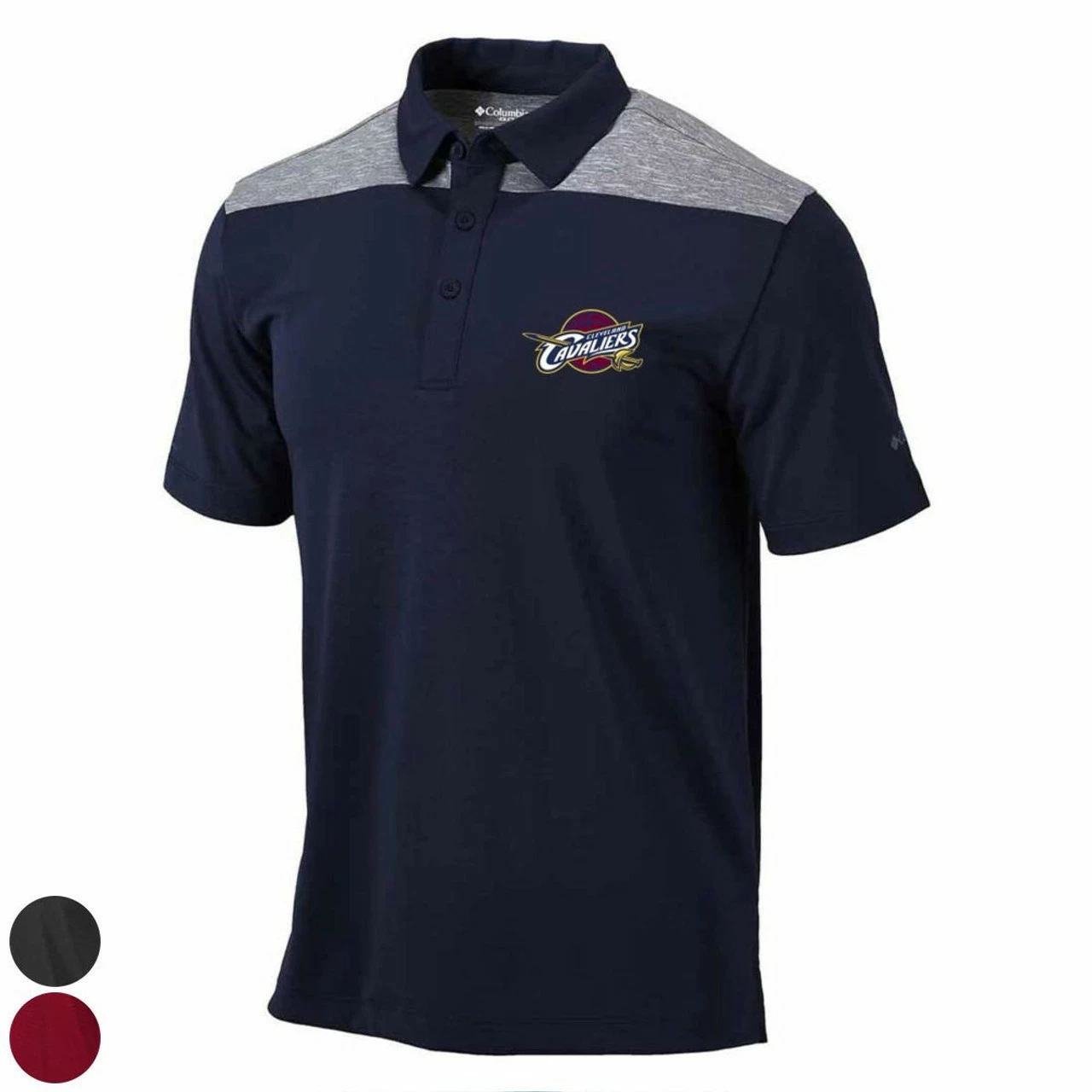 Columbia NBA Omni-Wick Utility Polo - Cleveland Cavaliers 3 Columbia NBA Omni-Wick Utility Polo - Cleveland Cavaliers