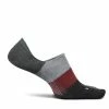 Feetures Everyday No Show Hidden Stripe Sock