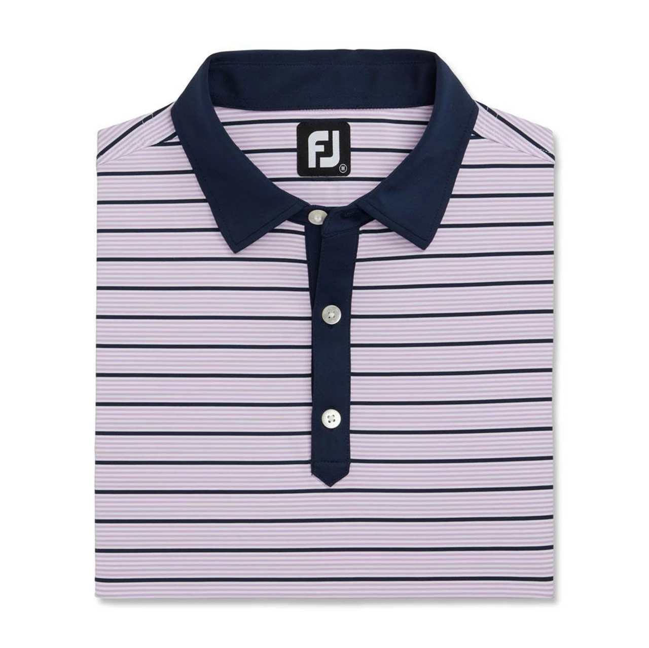FootJoy Accented Stripe Lisle Self Collar Polo 10 FootJoy Accented Stripe Lisle Self Collar Polo - Image 8