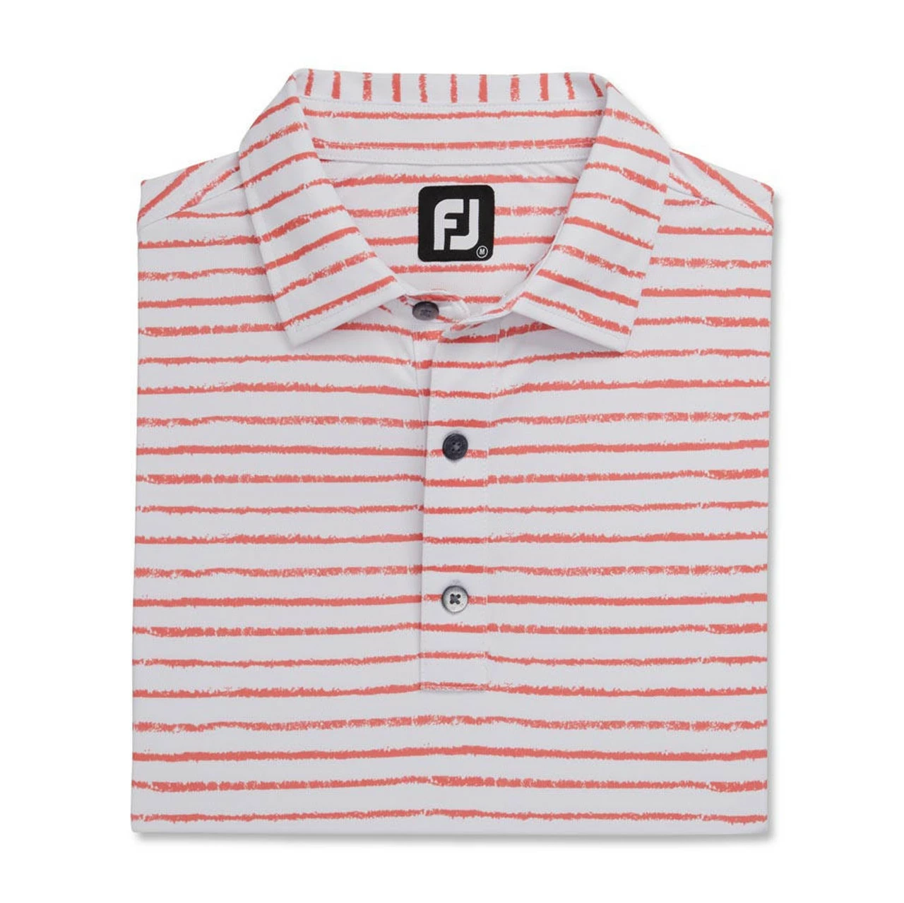FootJoy Chalk Line Print Stretch Pique Self Collar Polo 10 FootJoy Chalk Line Print Stretch Pique Self Collar Polo - Image 8