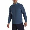 FootJoy Crewneck Pullover -Shoes Sales Shop footjoy crewneck pullover bluestone 01 19647.1673904911