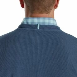 FootJoy Crewneck Pullover 12 FootJoy Crewneck Pullover -Shoes Sales Shop footjoy crewneck pullover bluestone 03 73166.1673904998