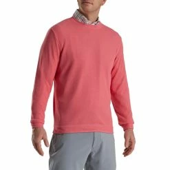 FootJoy Crewneck Pullover 14 FootJoy Crewneck Pullover -Shoes Sales Shop footjoy crewneck pullover watermelon 01 53541.1673901171