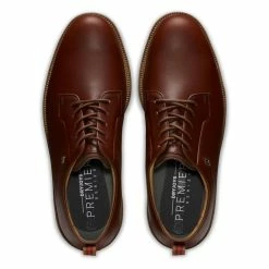 FootJoy Men's DryJoys Premiere Series Field Golf Shoes -Shoes Sales Shop footjoy dryjoys premiere series field golf shoes brown light grey 03 37996.1674673997