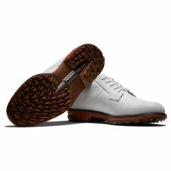 FootJoy Men's DryJoys Premiere Series Field Golf Shoes -Shoes Sales Shop footjoy dryjoys premiere series field golf shoes cool white red 06 69535.1674673997