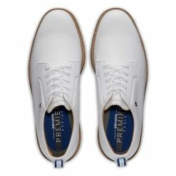 FootJoy Men's DryJoys Premiere Series Field Golf Shoes -Shoes Sales Shop footjoy dryjoys premiere series field golf shoes white light grey 03 29955.1674673997