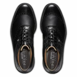 FootJoy Men's DryJoys Premiere Series Wilcox Golf Shoes 34 FootJoy Men's DryJoys Premiere Series Wilcox Golf Shoes -Shoes Sales Shop footjoy dryjoys premiere series wilcox golf shoes black 03 16171.1679063039