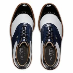 FootJoy Men's DryJoys Premiere Series Wilcox Golf Shoes 28 FootJoy Men's DryJoys Premiere Series Wilcox Golf Shoes -Shoes Sales Shop footjoy dryjoys premiere series wilcox golf shoes navy white 03 49079.1679063038