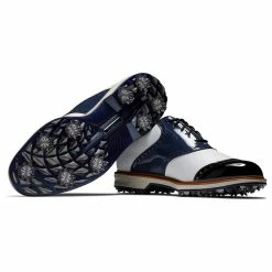 FootJoy Men's DryJoys Premiere Series Wilcox Golf Shoes 31 FootJoy Men's DryJoys Premiere Series Wilcox Golf Shoes -Shoes Sales Shop footjoy dryjoys premiere series wilcox golf shoes navy white 06 96544.1679063039