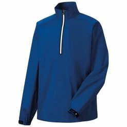 FootJoy FJ HydroKnit Rain Pullover -Shoes Sales Shop footjoy fj hydroknit rain pullover royal 01 93601.1659043372