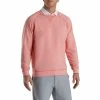 FootJoy French Terry Crewneck -Shoes Sales Shop footjoy french terry crewneck coral heather 01 75223.1673899835