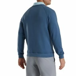 FootJoy French Terry Crewneck -Shoes Sales Shop footjoy french terry crewneck ink heather 02 70302.1673899871