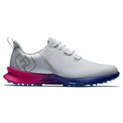 FootJoy Men's Fuel Sport Golf Shoes -Shoes Sales Shop footjoy fuel sport golf shoes white pink blue 01 52603.1678198871
