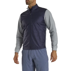 FootJoy Full-Zip Hybrid Jacket 11 FootJoy Full-Zip Hybrid Jacket -Shoes Sales Shop footjoy full zip hybrid jacket navy 02 08281.1632774035
