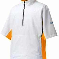 FootJoy Hydrolite Short Sleeve Rain Shirt - Previous Season Style 7 FootJoy Hydrolite Short Sleeve Rain Shirt - Previous Season Style -Shoes Sales Shop footjoy hydrolite short sleeve rain shirt previous season style white yellow black 01 75939.1632930642