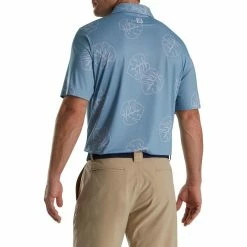 FootJoy Jungle Leaf Print Lisle Self Collar Polo 19 FootJoy Jungle Leaf Print Lisle Self Collar Polo -Shoes Sales Shop footjoy jungle leaf print lisle self collar polo denim dusty purple 02 50252.1673904451