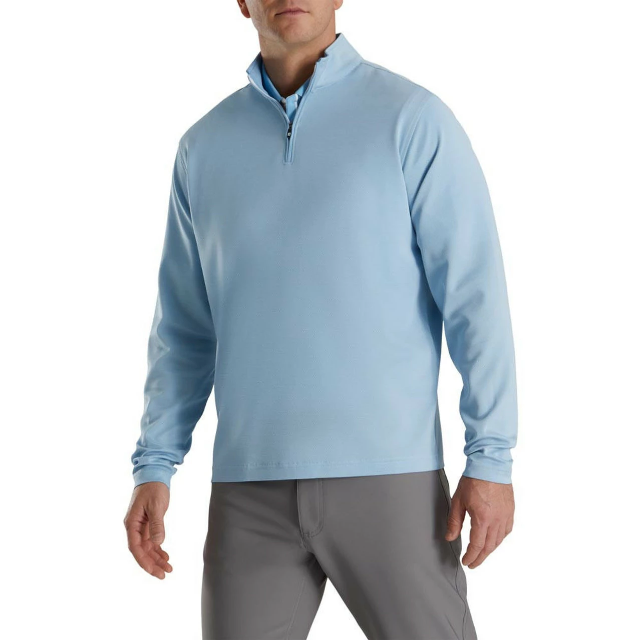 FootJoy Lightweight Jaquard 1/4 Zip 3 FootJoy Lightweight Jaquard 1/4 Zip