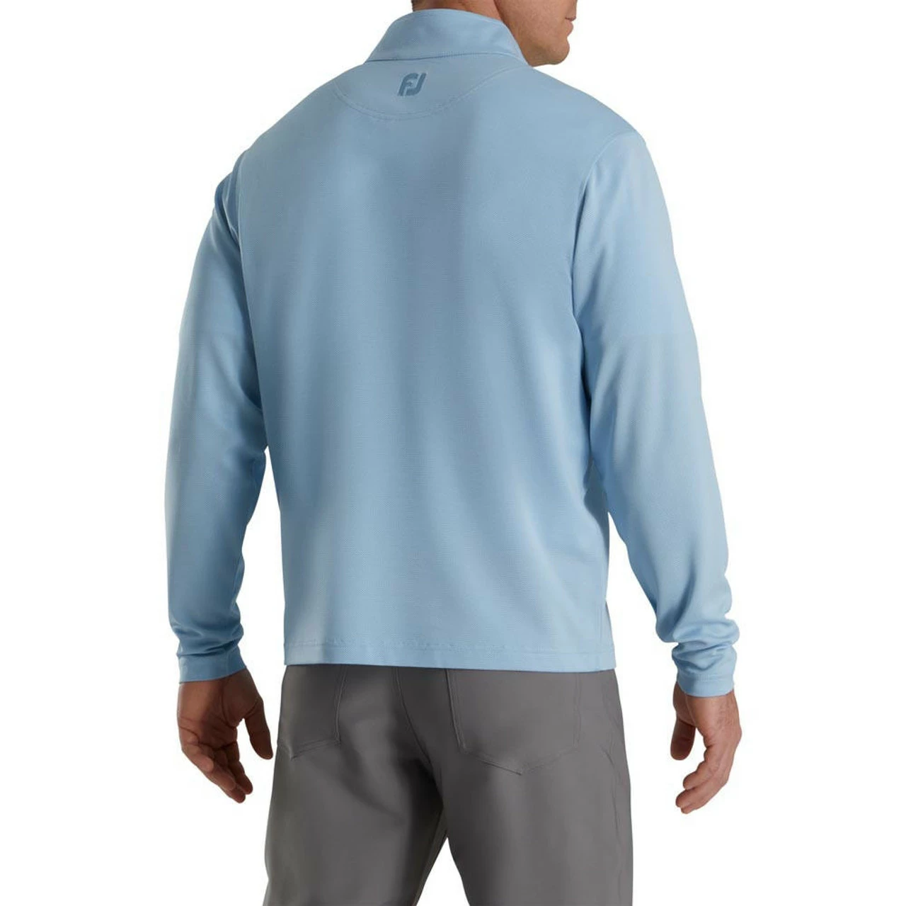 FootJoy Lightweight Jaquard 1/4 Zip 4 FootJoy Lightweight Jaquard 1/4 Zip - Image 2