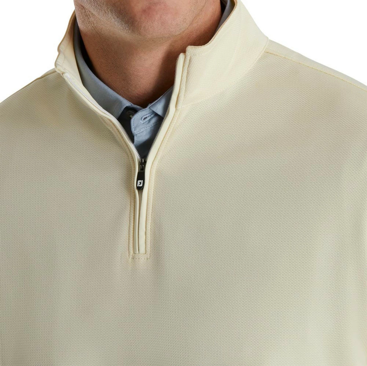 FootJoy Lightweight Jaquard 1/4 Zip 9 FootJoy Lightweight Jaquard 1/4 Zip - Image 7