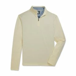 FootJoy Lightweight Jaquard 1/4 Zip 25 FootJoy Lightweight Jaquard 1/4 Zip -Shoes Sales Shop footjoy lightweight jacquard 1 4 zip lemonade 04 30733.1673905913