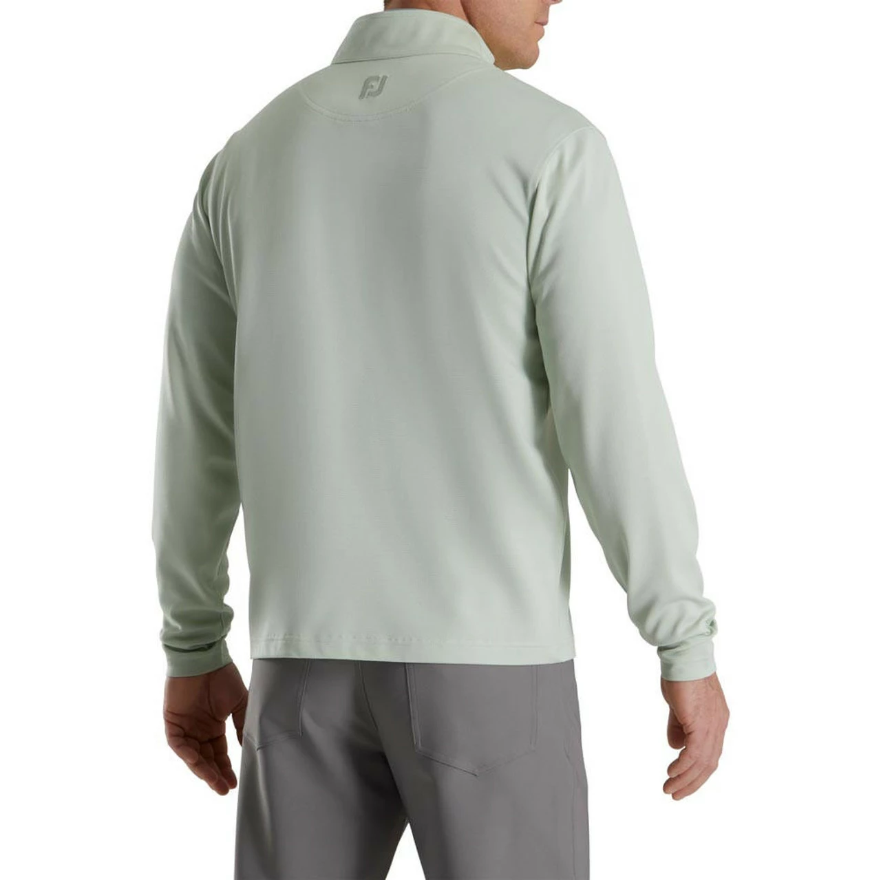 FootJoy Lightweight Jaquard 1/4 Zip 12 FootJoy Lightweight Jaquard 1/4 Zip - Image 10