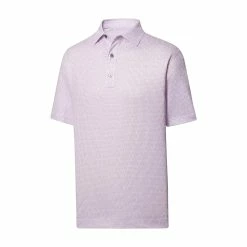 FootJoy Lisle Bead Chain Print Self Collar Polo 6 FootJoy Lisle Bead Chain Print Self Collar Polo -Shoes Sales Shop footjoy lisle bead chain print self collar polo lavender white 01 38001.1649086791