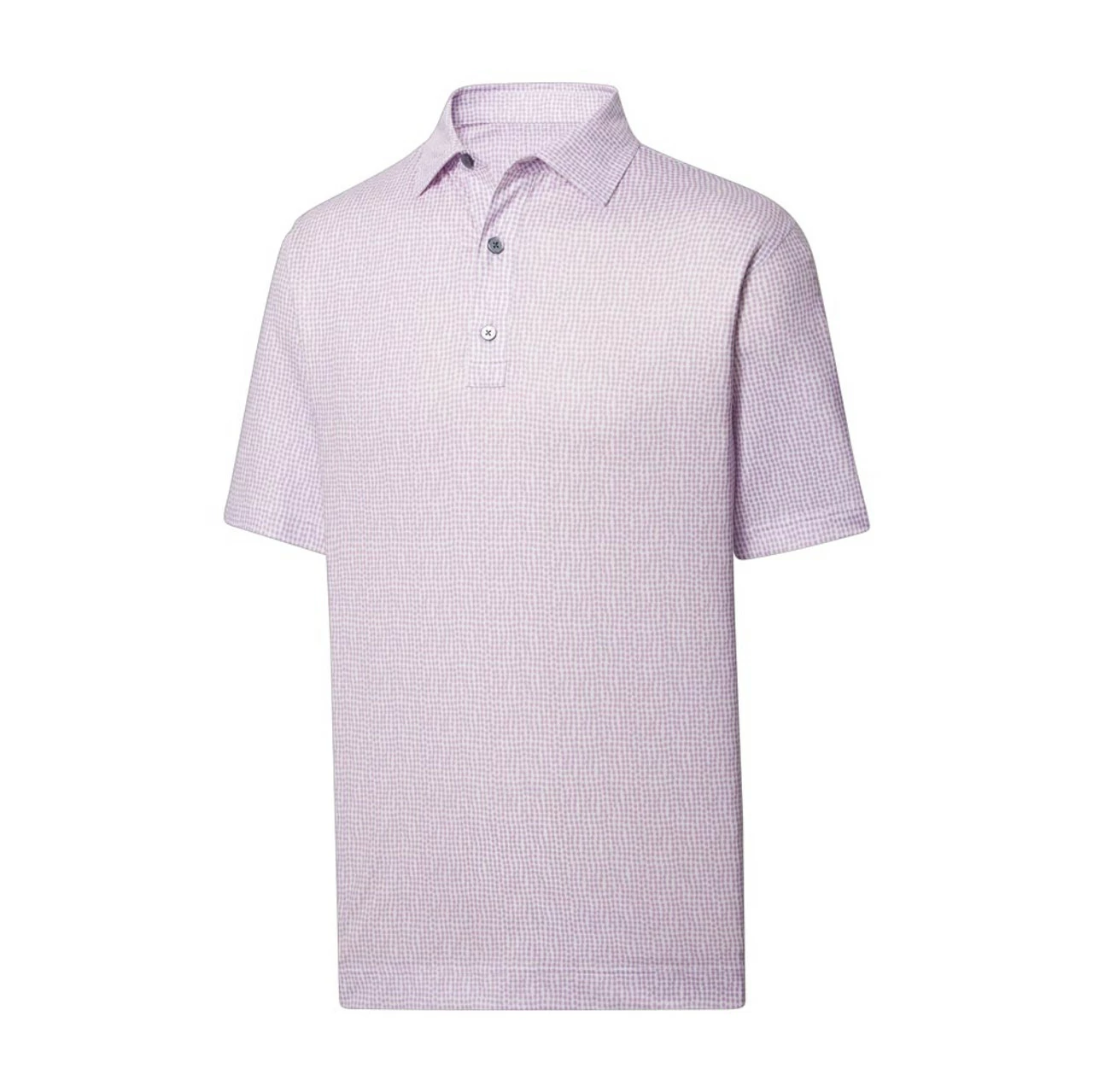 FootJoy Lisle Bead Chain Print Self Collar Polo 4 FootJoy Lisle Bead Chain Print Self Collar Polo - Image 2