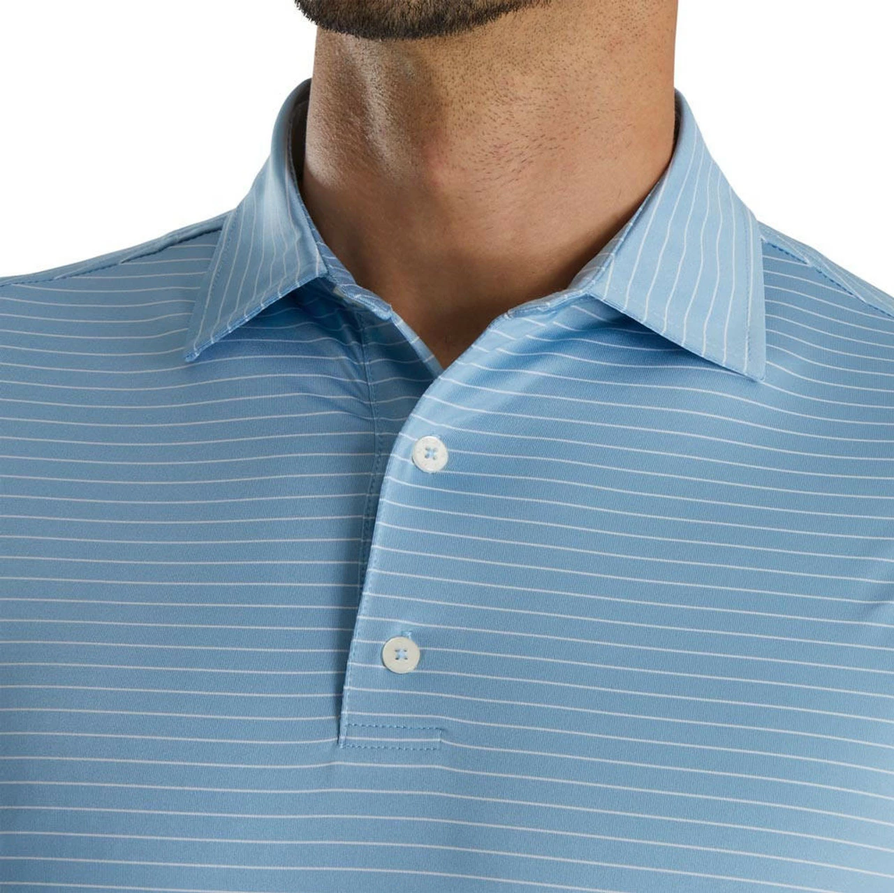 FootJoy Lisle Classic Pencil Stripe Polo 21 FootJoy Lisle Classic Pencil Stripe Polo - Image 19