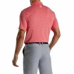 FootJoy Lisle Classic Pencil Stripe Polo 31 FootJoy Lisle Classic Pencil Stripe Polo -Shoes Sales Shop footjoy lisle classic pencil stripe polo flamingo white 02 34872.1673899446