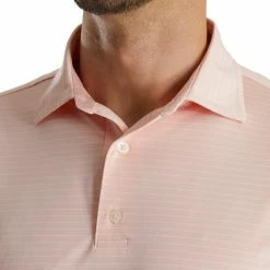 FootJoy Lisle Classic Pencil Stripe Polo 48 FootJoy Lisle Classic Pencil Stripe Polo -Shoes Sales Shop footjoy lisle classic pencil stripe polo quartz pink white 03 40237.1673901524