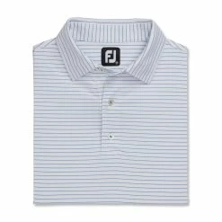 FootJoy Lisle Classic Pencil Stripe Polo 29 FootJoy Lisle Classic Pencil Stripe Polo -Shoes Sales Shop footjoy lisle classic pencil stripe polo white royal 04 00017.1673901594