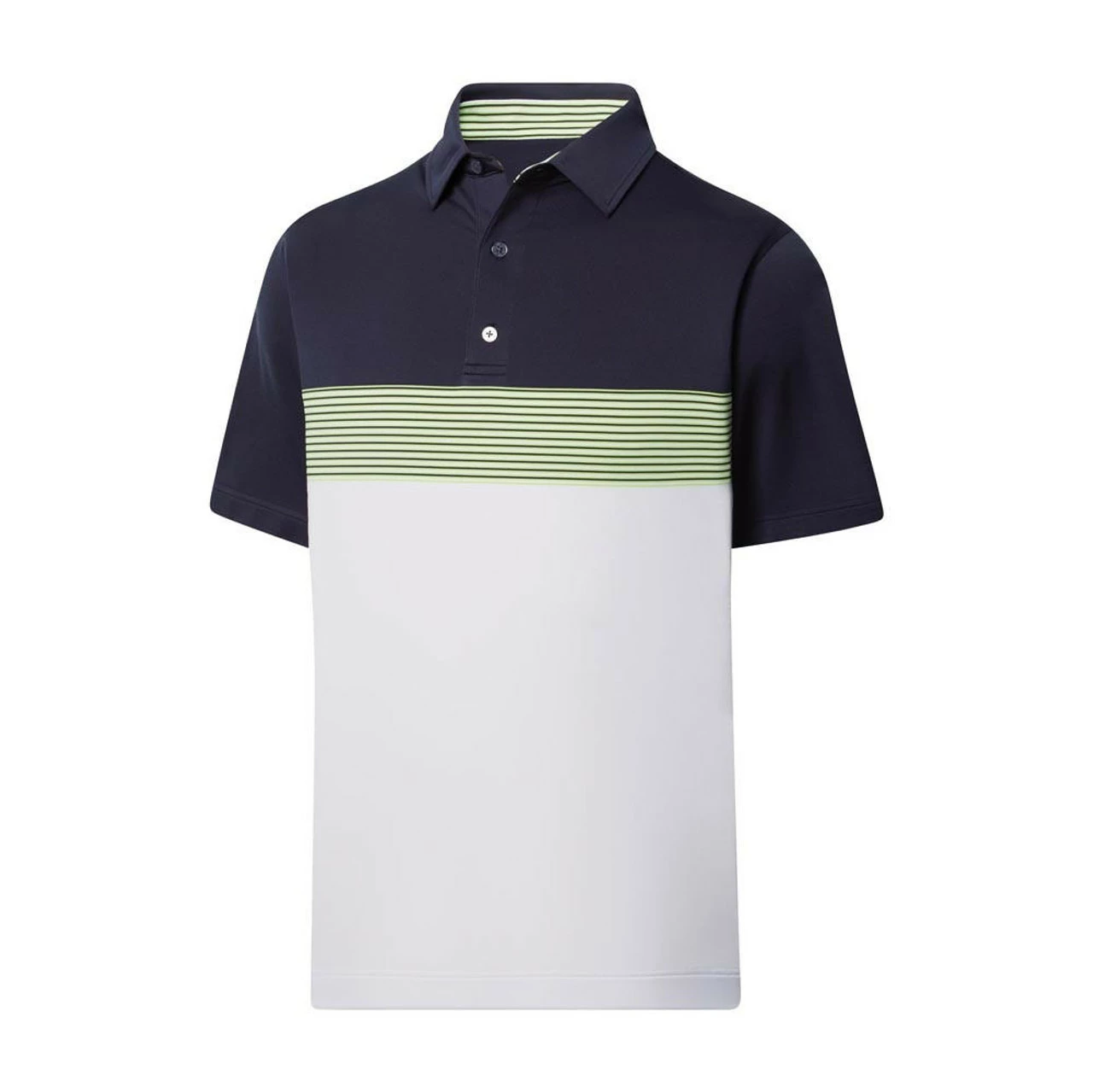 FootJoy Lisle Color Block Self Collar Polo 10 FootJoy Lisle Color Block Self Collar Polo - Image 8