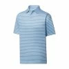 FootJoy Lisle Mini Regimental Stripe Self Collar Polo -Shoes Sales Shop footjoy lisle mini regimental stripe self collar polo dusk blue white ink 01 89185.1649086843