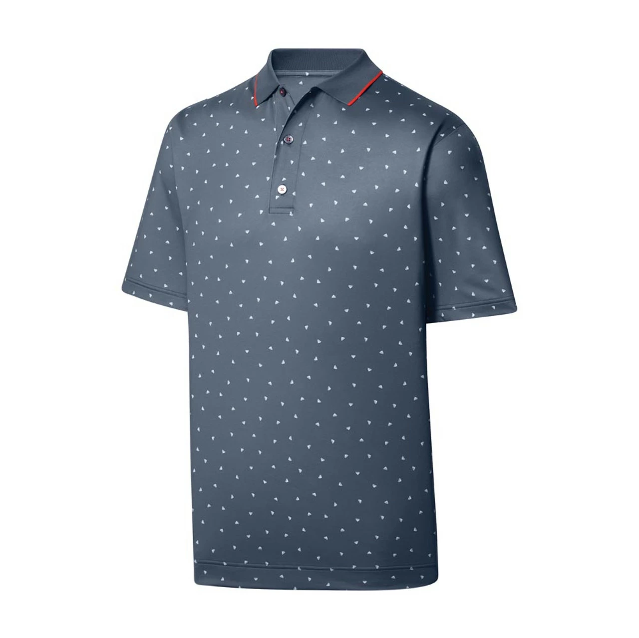 FootJoy Lisle Push Play Print Knit Collar Polo 5 FootJoy Lisle Push Play Print Knit Collar Polo - Image 3