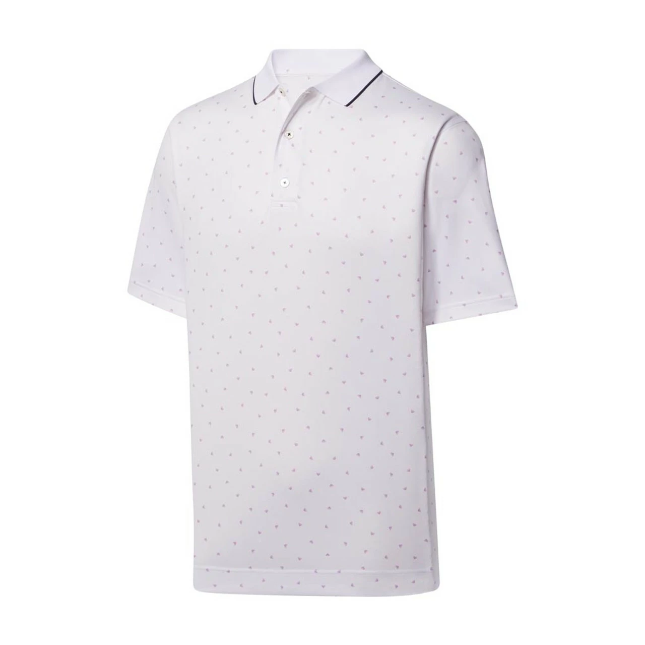 FootJoy Lisle Push Play Print Knit Collar Polo 4 FootJoy Lisle Push Play Print Knit Collar Polo - Image 2