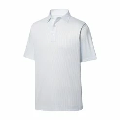 FootJoy Lisle ZigZag Print Self Collar Polo 7 FootJoy Lisle ZigZag Print Self Collar Polo -Shoes Sales Shop footjoy lisle zigzag print self collar polo white dusk blue 01 32640.1651501370