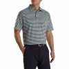 FootJoy Multi Stripe Lisle Self Collar Polo -Shoes Sales Shop footjoy multi stripe lisle self collar polo white watermelon navy 01 49048.1673902599