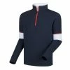 FootJoy Performance Half-Zip With Engineered Sleeves 1 FootJoy Performance Half-Zip With Engineered Sleeves -Shoes Sales Shop footjoy performance half zip with engineered sleeves navy white scarlet 01 68955.1633109535
