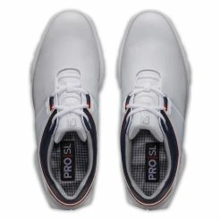 FootJoy Men's Pro SL Golf Shoes 34 FootJoy Men's Pro SL Golf Shoes -Shoes Sales Shop footjoy pro sl golf shoes white navy red 03 68221.1642001849
