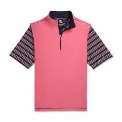 FootJoy Quarter-Zip Brushed Back Vest -Shoes Sales Shop footjoy quarter zip brushed back vest watermelon 04 89396.1673904440