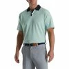 FootJoy Solid Stretch Pique With Stripe Placket Knit Collar Polo 1 FootJoy Solid Stretch Pique With Stripe Placket Knit Collar Polo -Shoes Sales Shop footjoy solid stretch pique with stripe placket knit collar polo sage 01 23495.1673903313