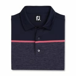 FootJoy Spacedye Block Lisle Self Collar Polo 9 FootJoy Spacedye Block Lisle Self Collar Polo -Shoes Sales Shop footjoy spacedye block lisle self collar polo navy 04 45410.1673901316