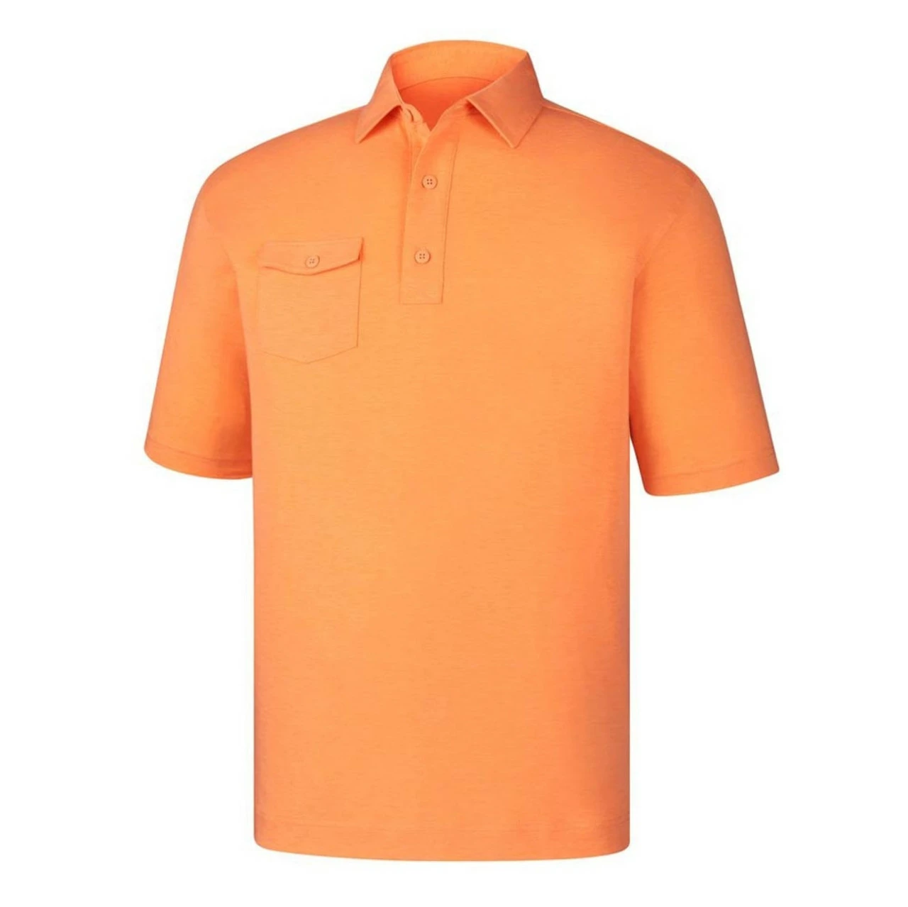 FootJoy Spun Poly Chest Pocket Polo - Self Collar - Athletic Fit - Closeout 3 FootJoy Spun Poly Chest Pocket Polo - Self Collar - Athletic Fit - Closeout