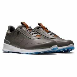 FootJoy Men's Stratos Golf Shoes - Previous Season Style -Shoes Sales Shop footjoy stratos golf shoes grey 05 53936.1657651873