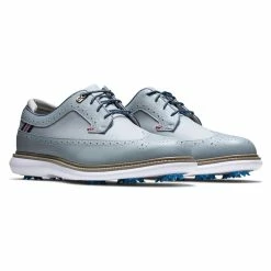 FootJoy Men's Traditions Golf Shoes 102 FootJoy Men's Traditions Golf Shoes -Shoes Sales Shop footjoy traditions golf shoes gray navy red 05 34603.1636977357