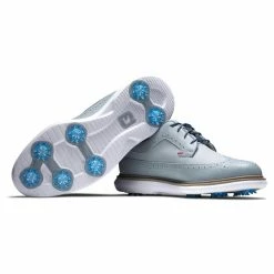 FootJoy Men's Traditions Golf Shoes 103 FootJoy Men's Traditions Golf Shoes -Shoes Sales Shop footjoy traditions golf shoes gray navy red 06 13581.1668608808
