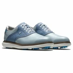 FootJoy Men's Traditions Golf Shoes 78 FootJoy Men's Traditions Golf Shoes -Shoes Sales Shop footjoy traditions golf shoes gray white blue 05 30127.1668608790