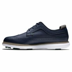 FootJoy Men's Traditions Golf Shoes 87 FootJoy Men's Traditions Golf Shoes -Shoes Sales Shop footjoy traditions golf shoes navy green 02 76517.1668608832